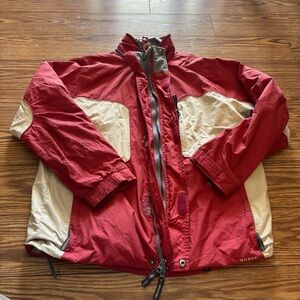 Quest Vintage Red Track Ski Jacket